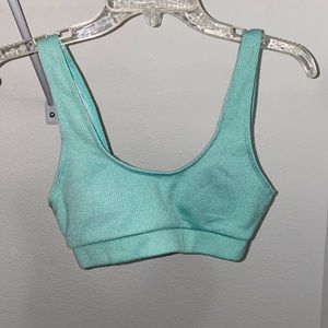 Mint Green Sports Bra